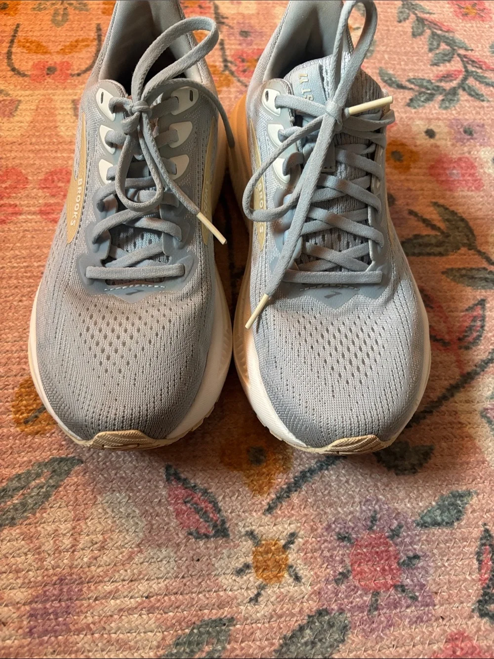 Brooks Women’s Running Shoes in Light Blue and White